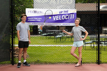 Load image into Gallery viewer, Short Sleeve Heather Gray Velociti Logo Tee